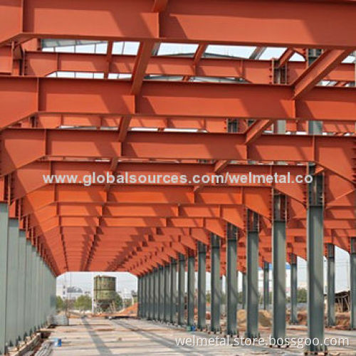 Industrial Steel Workshop, Easy to Assemble and Dismantle